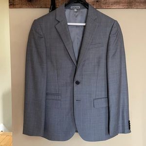 Express Suit Jacket - Photographer Fitted - Gray